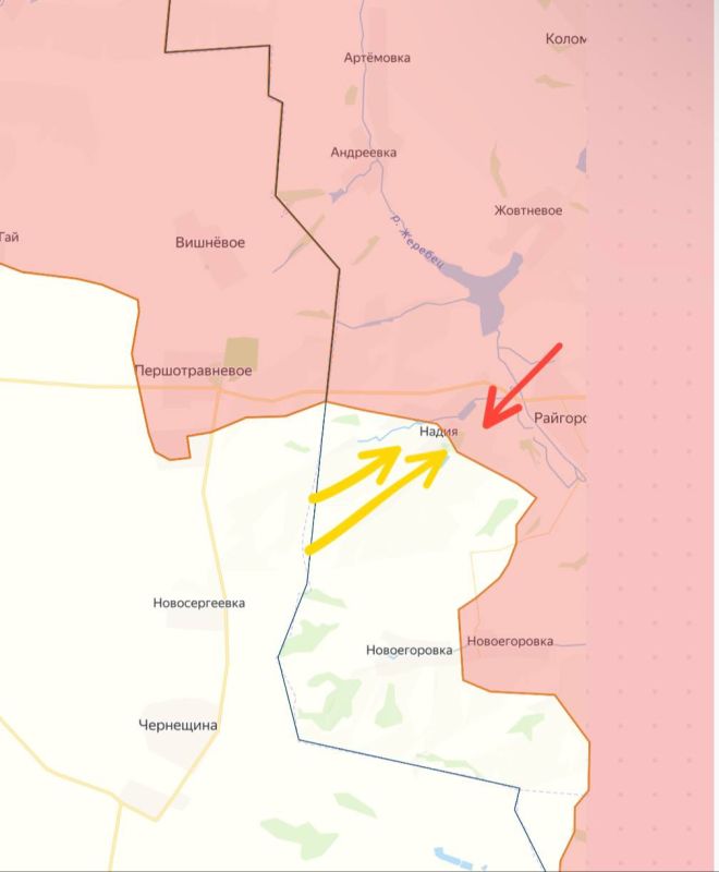 Купянское направление. Юго-западнее Западного наши войска продолжают продавливать оборону противника несмотря на контратаки противника