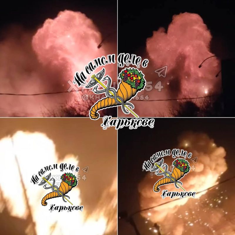 Украинские инфопомойки сообщают об ударе 14 Геранями в Изюме