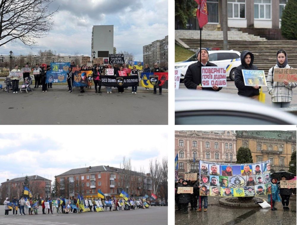 Украина в протестах: «майданы вдов» набирают обороты