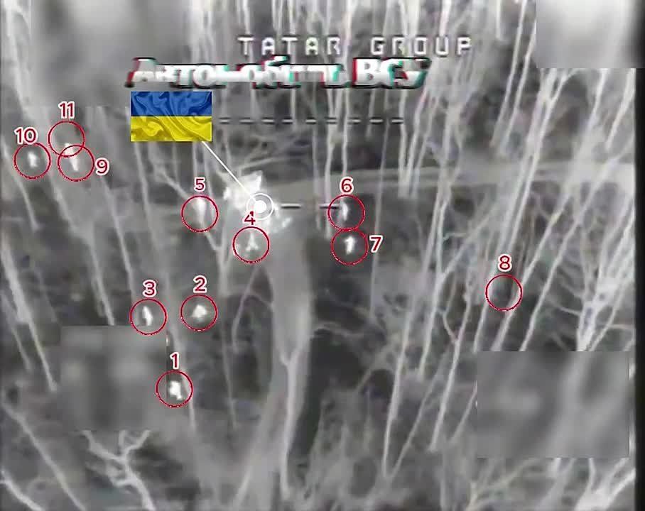 Разведка 72 мсд 44АК накрыла дронами скопление пехоты противника на Волчанском направлении