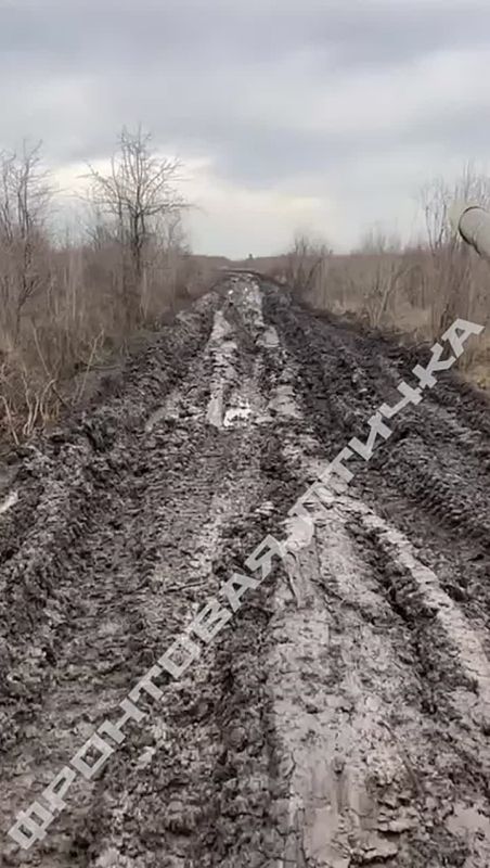 Коротко наглядно о состоянии дорог вблизи линии боевого соприкосновения