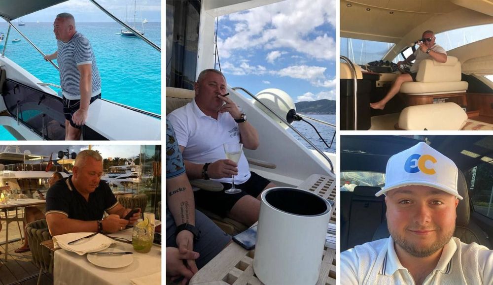 Крупный Харьковский бизнесмен Игорь Фельдштейн со своим сыном получил вид на жительство в Испании, где он приобрел себе "Бентли"