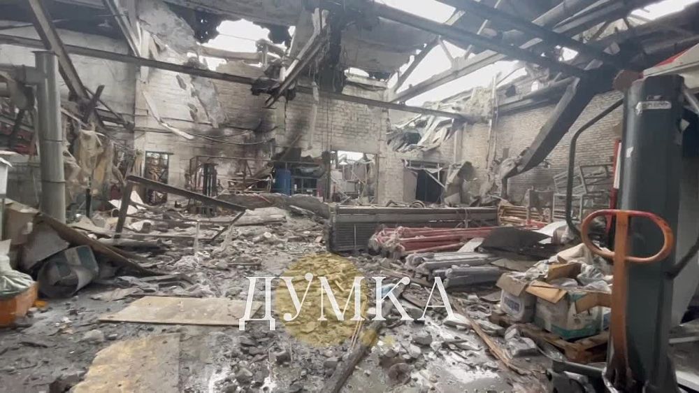 В Харькове прилетело по зданию, где производились беспилотники