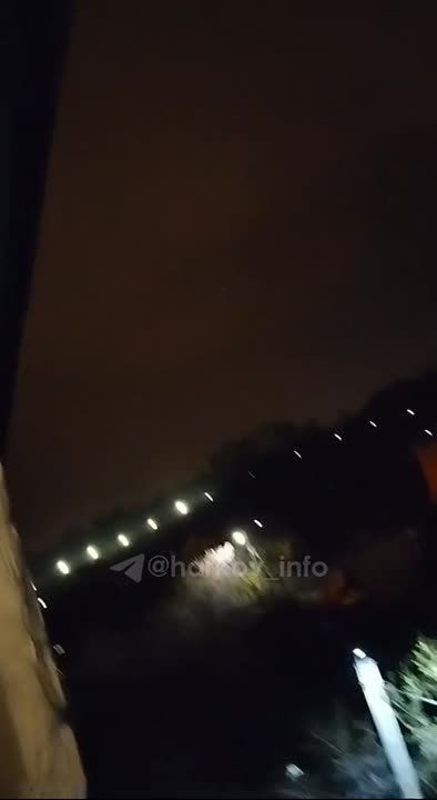 Массированный налет на Харьков продолжается