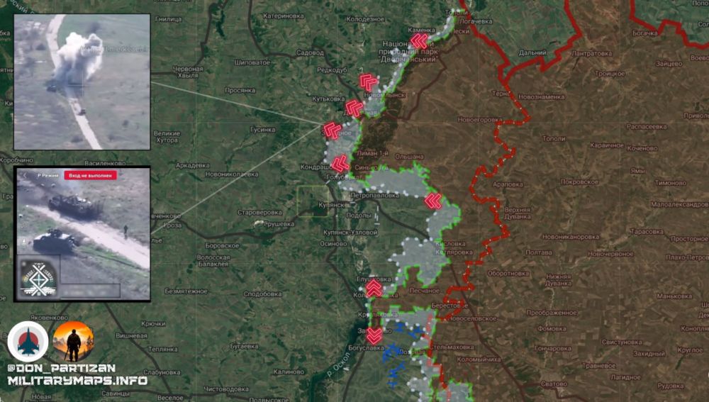 Купянское направление: расширение зоны контроля у Каменки и интенсивные боестолкновения