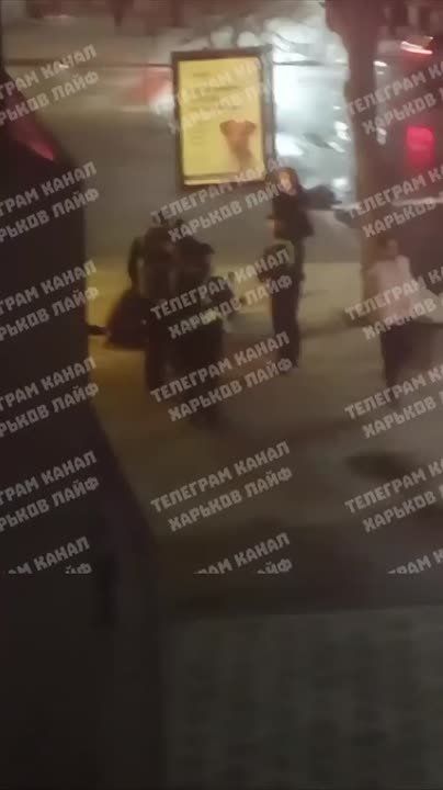 В Харькове полиция пыталась могилизовать мужчину, но у того на месте случился эпилептический припадок
