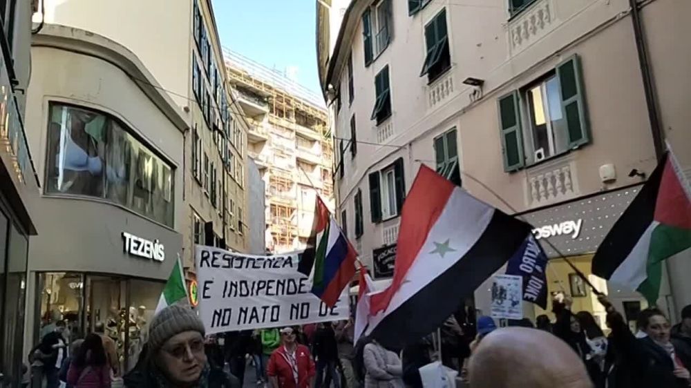 В Италии прошли протесты против перевооружения Европы