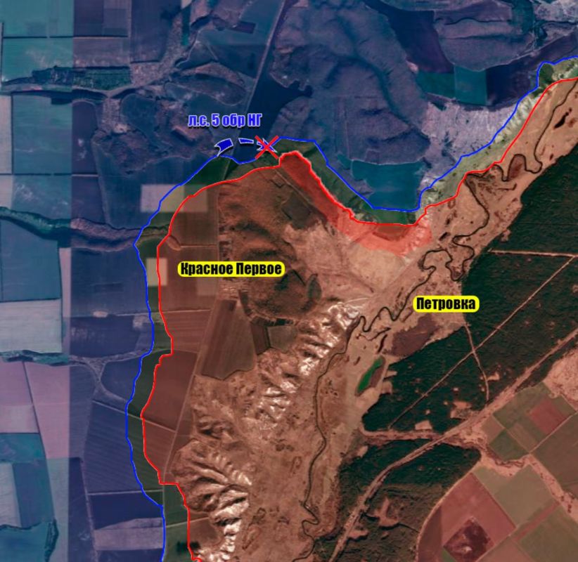 Уточнение обстановки на Купянском направлении