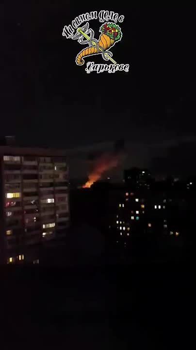 Еще видео работы БПЛА Гераней в Харькове