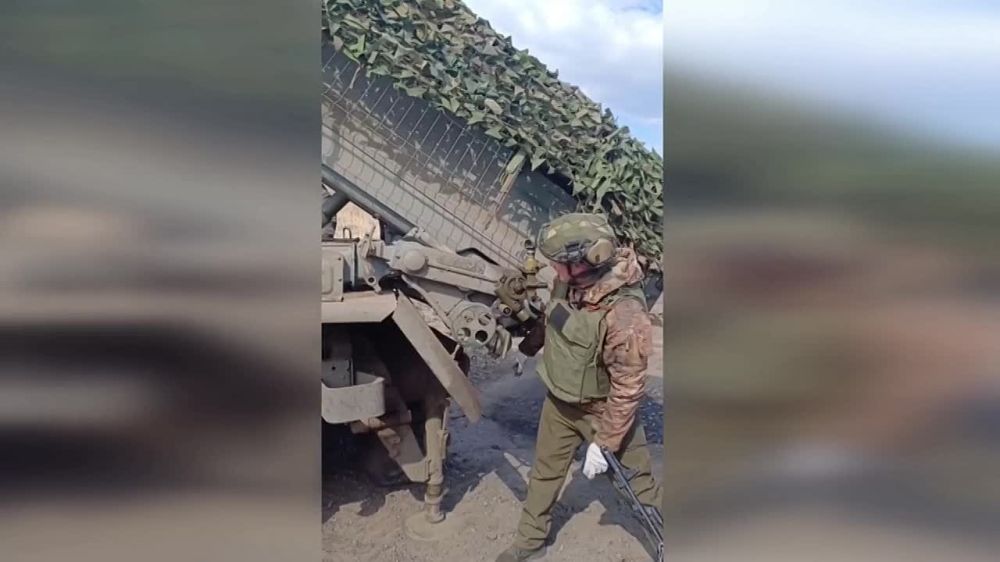 "Было, а теперь нет" - артиллеристы 7-ой ДРШБр Св. Георгий бьют по укреп.району противника в Часов Яре