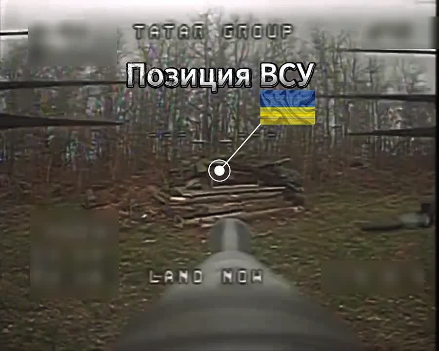 Работа русских дроноводов по уничтожению расчетами FPV 41 мсп 44 Армейского корпуса позиции ВСУ в Харьковской области!