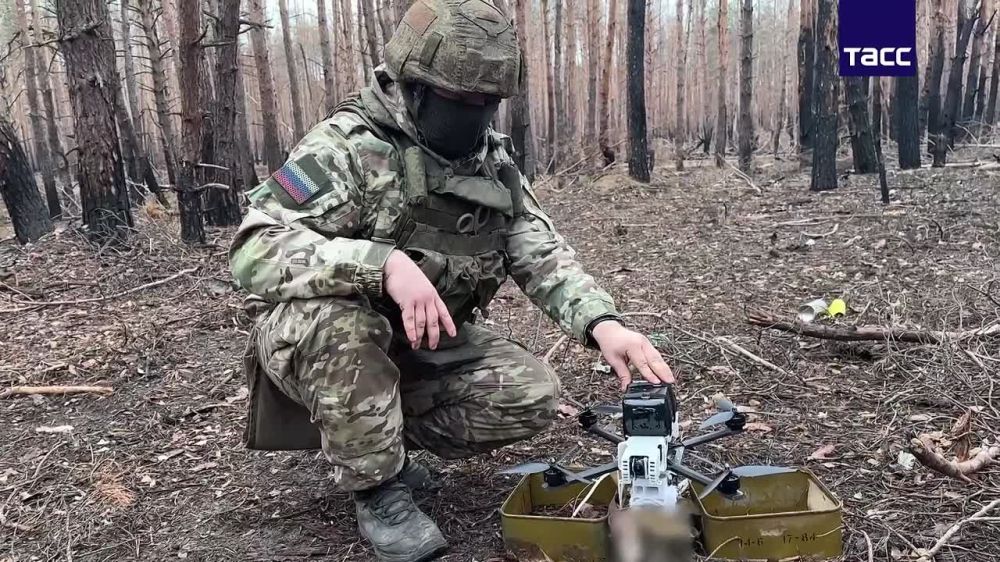 ВС РФ дроном-минером подорвали бронемашину ВСУ в Харьковской области, сообщили в Минобороны