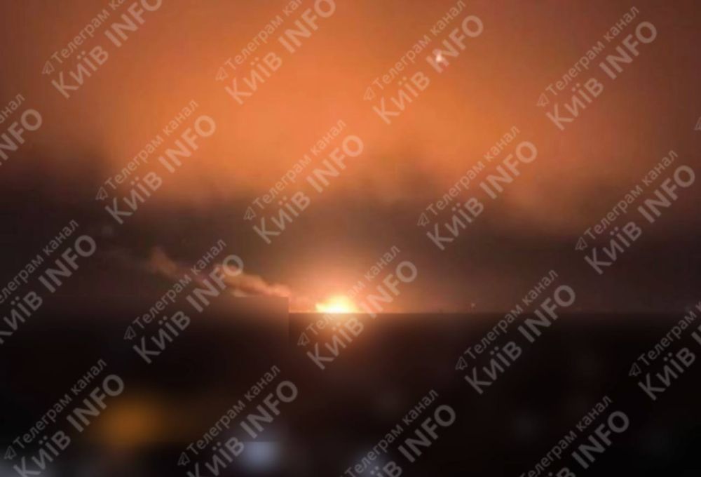 Всю ночь на Украине было громко