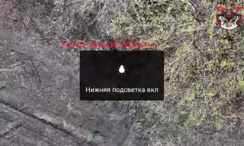 Кадры уничтожения станции РЭБ ВСУ на Купянском направлении