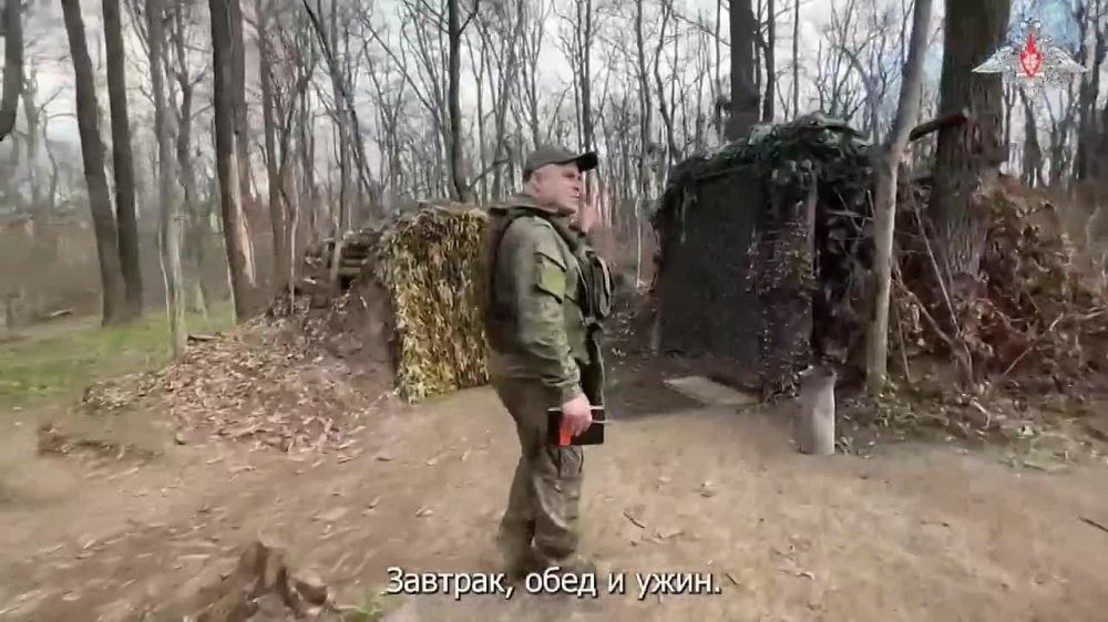 Алексей Леонков: Военнослужащие штурмового подразделения 44-го армейского корпуса группировки войск «Север» оборудовали тыловой лагерь, на Харьковском направлении