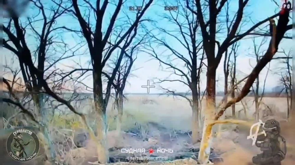 Харьковское направление. Пылающая САУ 2С1 "Гвоздика" и 7 транспортных средств ВСУ