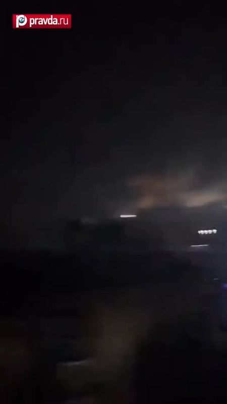 Ночная работа ВКС РФ по вражеским объектам в Днепропетровске