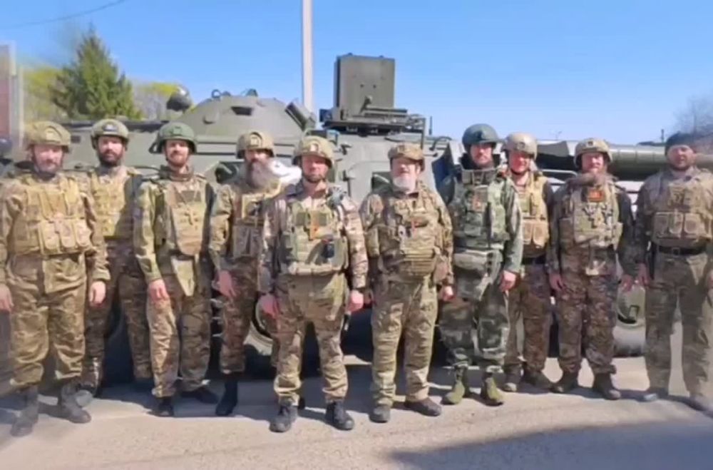 Поздравления от наших бойцов