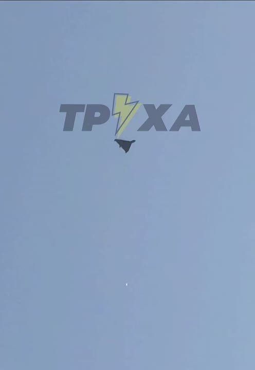 Момент захода на цель и прилёта по объекту в Харькове «Герани»