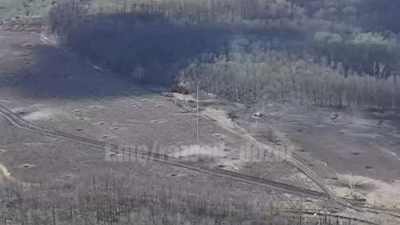 Кадры боев за Горнальский Свято-Николаевский Белогорский мужской монастырь в Курской области