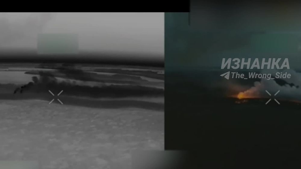 Работа тяжелой огнеметной системы ТОС-1А "Солнцепек" по позициям ВСУ в Харьковской области