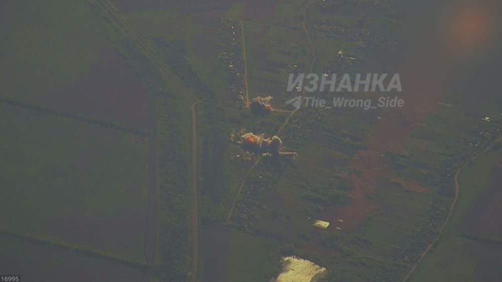 ВКС РФ нанесли удар с применением ФАБ-500 по ПВД 113 обр ТерО ВСУ в районе н.п. Куриловка на Купянском направлении