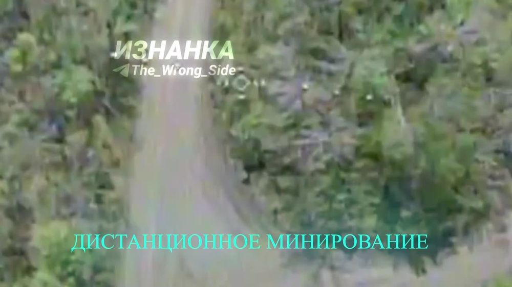 С применением дистанционного минирования уничтожено две единицы автомобильной техники ВСУ (пикап и багги) в районе н.п. Радьковка Харьковской области и н.п. Новоданиловка Запорожской области