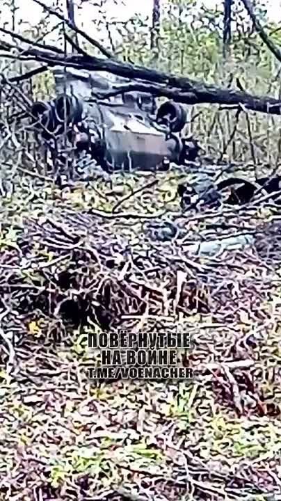 Кадры со стороны противника