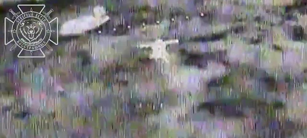 Сбитие Бабы Яги ФПВ дроном в Харьковской области России