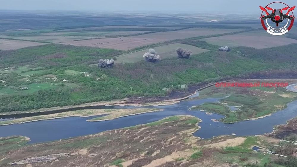 ВКС РФ уничтожили пункт временного размещения боевиков