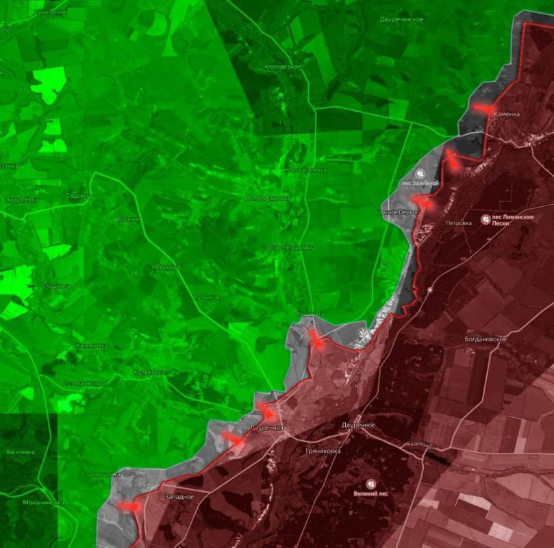 «На Купянском направлении российские войска захватили Каменку после боев, последовавших за форсированием реки Оскол