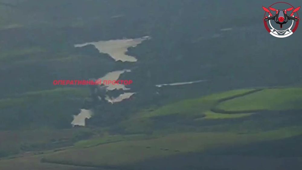 ВКС РФ уничтожили ПВД ВСУ. Ударами ФАБ-500 авиаторы уничтожили расположение боевиков в районе н.п