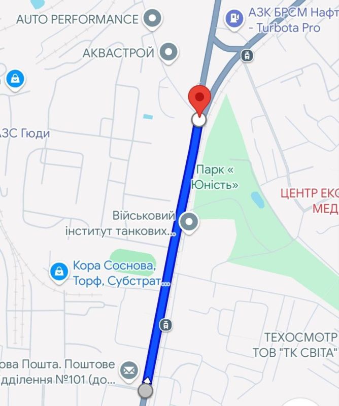 Завтра будет ограничено движение на ул. Полтавский Шлях, от Победителей до Чувашской