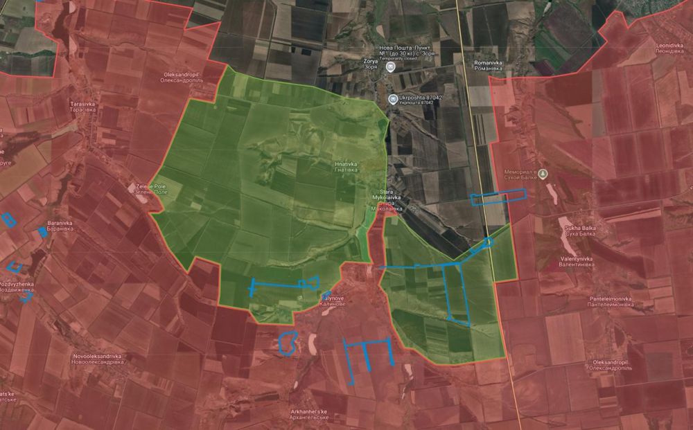 Ситуацию на Константиновском направлении комментирует Военная Хроника:
