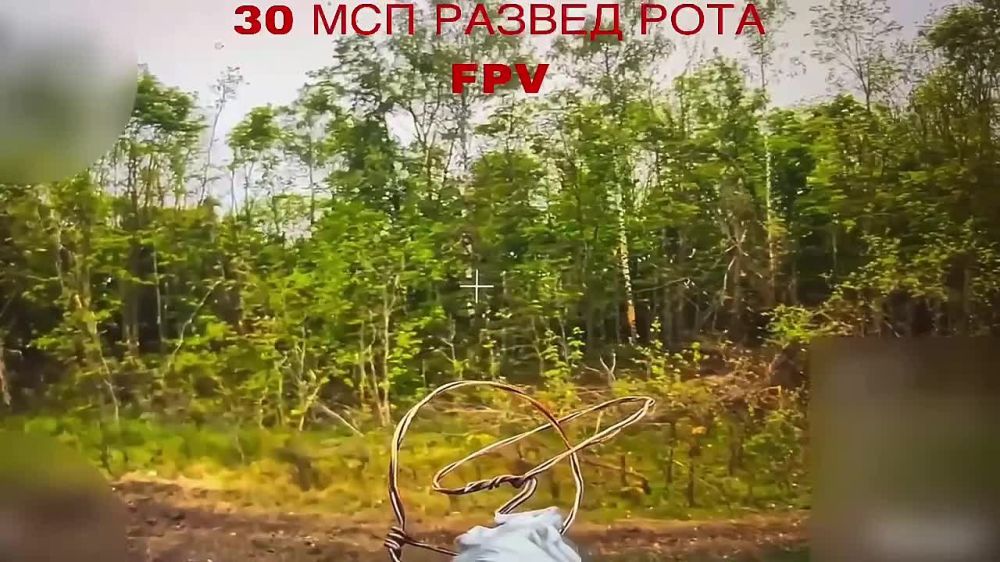 Тук-тук, а это мы!. Архивные кадры уничтожения разведротой 30 мсп 44 АК минометного расчета украинских националистов в Сумской области