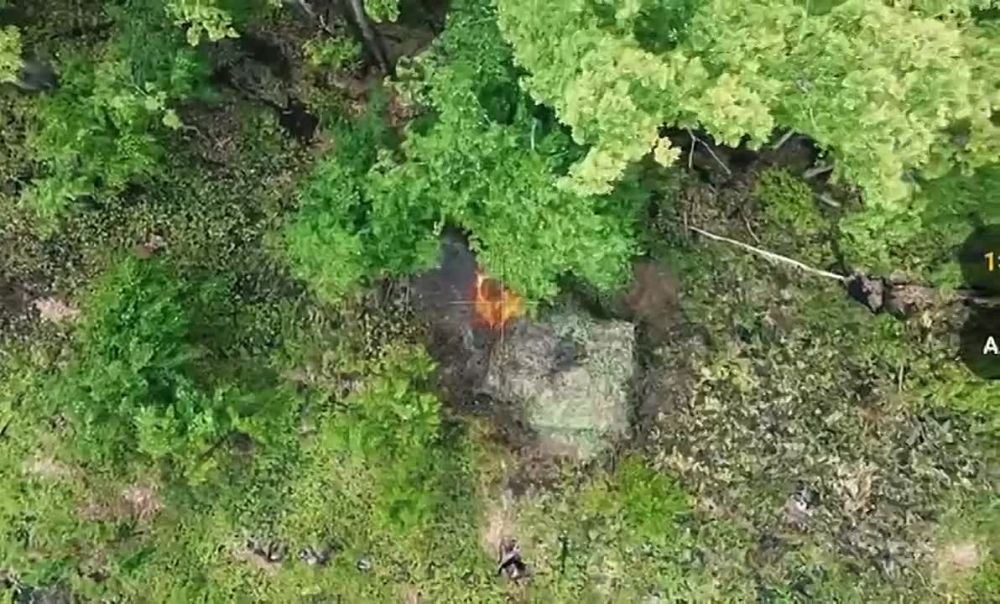 Точный удар по украинской позиции в Харьковской области