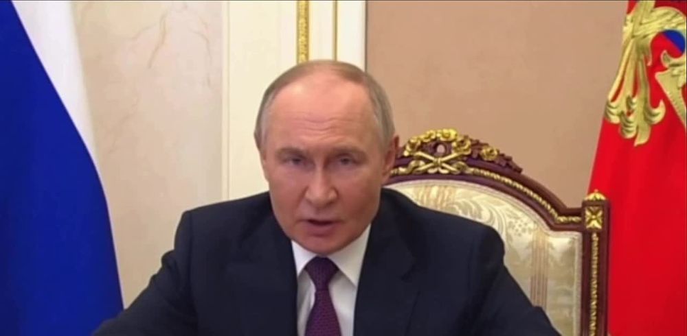 ВАЖНО • В.В. ПУТИН. «Принято решение о создании буферной зоны безопасности вдоль границы России и Украины. ВС РФ в данный момент решают эту задачу»