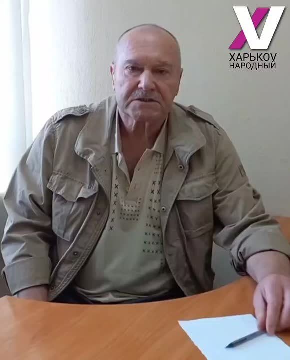 Сопредседатель Харьковского Движения Сопротивления Виктор Скляров поздравил Виталия Ганчева с юбилеем от имени харьковчан и соратников из Харьковского Движения Сопротивления