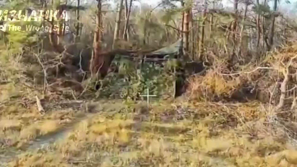 Уничтожение дроном украинской самоходки на Купянском направлении и накрытие нашей артиллерией позиции дронщиков ВМУ и склада боеприпасов под Северском