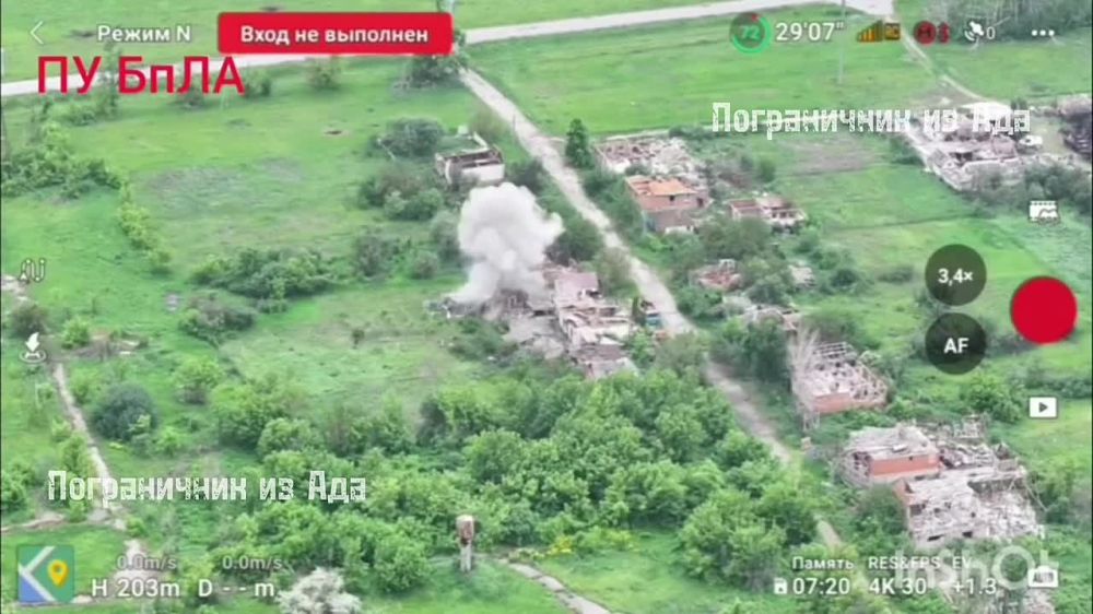 Базу вражеских дроноводов в Волчанске Харьковской области накрыли артогнем после того, как засекли всушника, бегавшего за мавиком