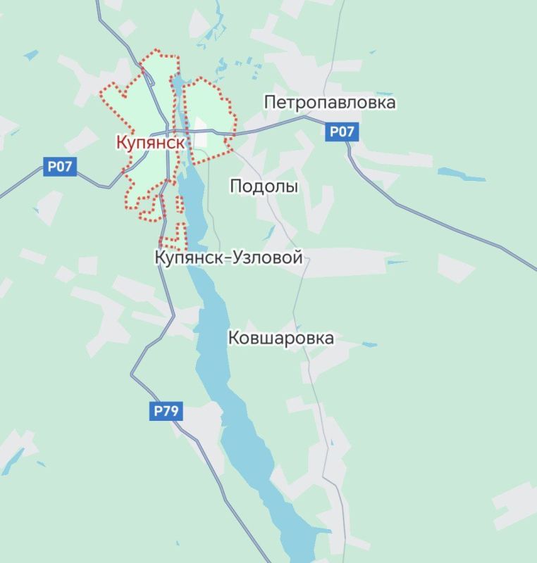 Подразделения российской армии взяли под полный огневой контроль участок трассы Р79, которая является ключевой для снабжения группировки ВСУ в Купянске Харьковской области