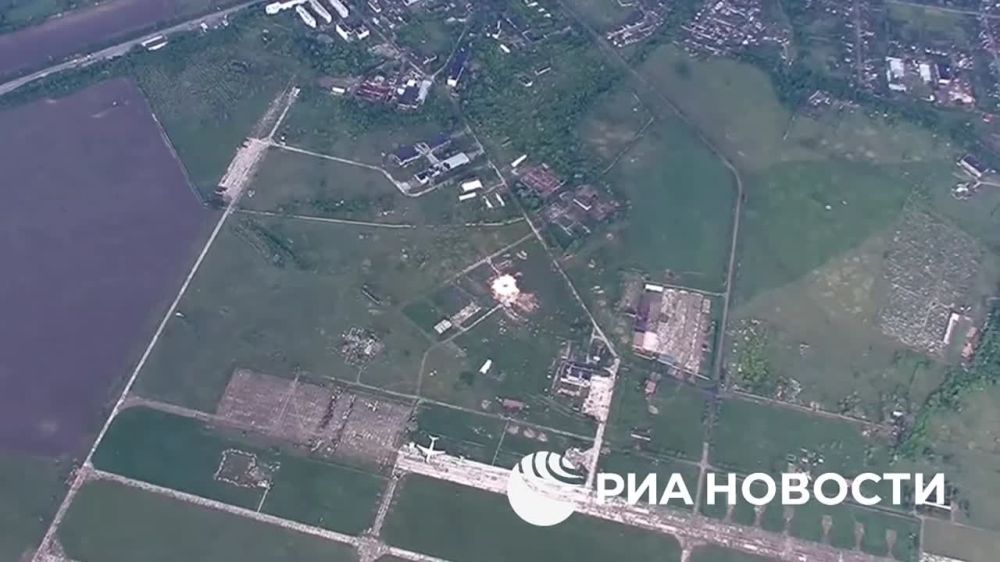 Успех в Чугуеве. А вот и, судя по всему, причина полета нашего разведывательного дрона вчера днём в районе Чугуева