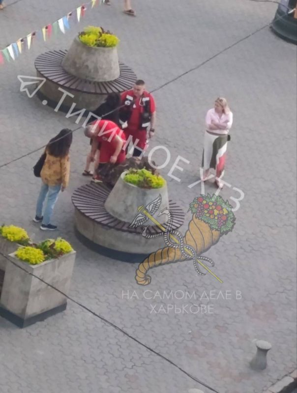 Вчера на Московском проспекте 1 ( ныне Г. Харькова), люди услышали выстрел