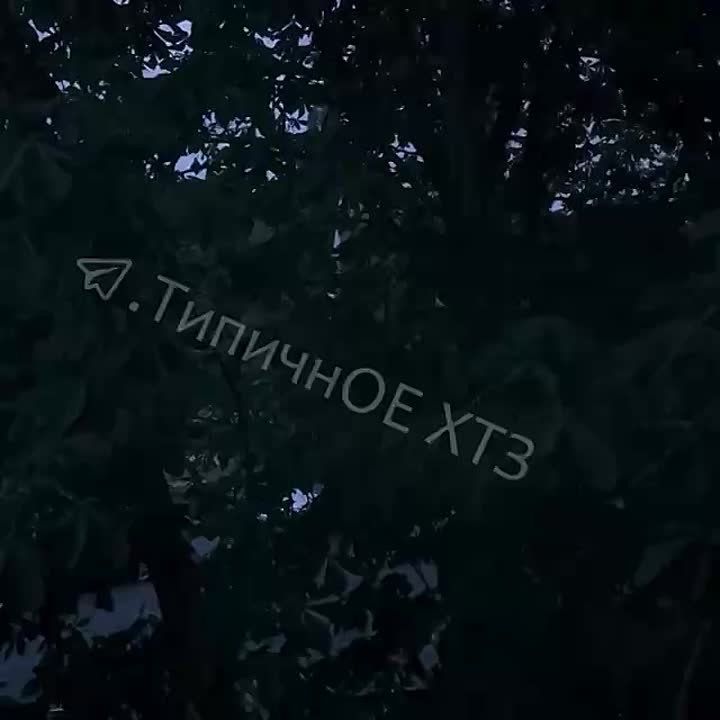 Момент прилета "Герани" по цели ВСУ в Харькове