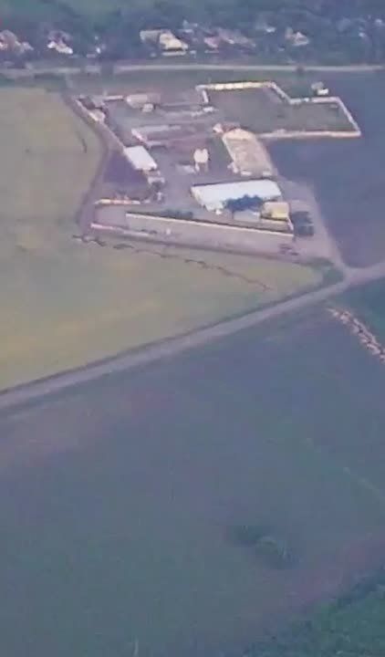 Авиаудар ВКС термобарической крылатой бомбой ОДАБ-500 по линии окопов ВСУ на восточной окраине села Боровая Харьковской области