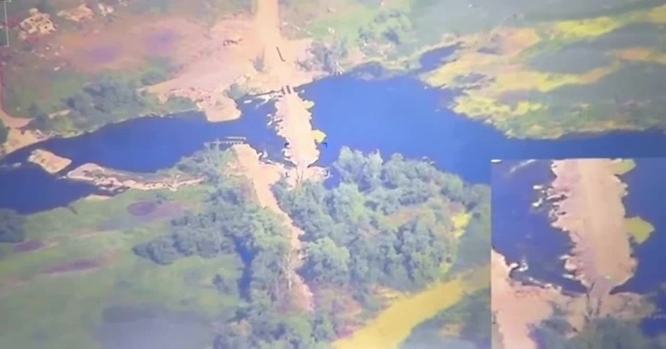 Владислав Шурыгин: Российские войска ударом Х-38МЛ уничтожили переправу ВСУ через реку Оскол на Купянском направлении