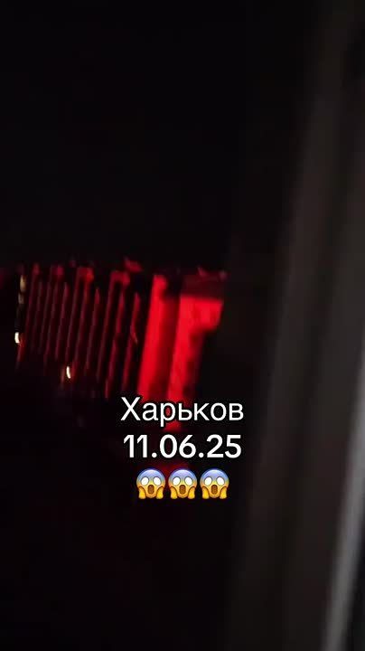 Харьков. Кадры налёта «Гераней» по целям сегодня ночью