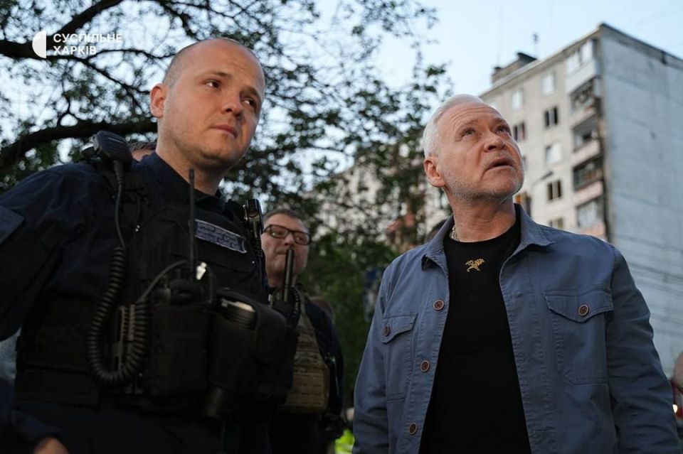 Ночью был атакован Харьков по гражданским объектам нацистским режимом Зеленского Ночью был атакован Харьков по гражданским объектам нацистским режимом Зеленского