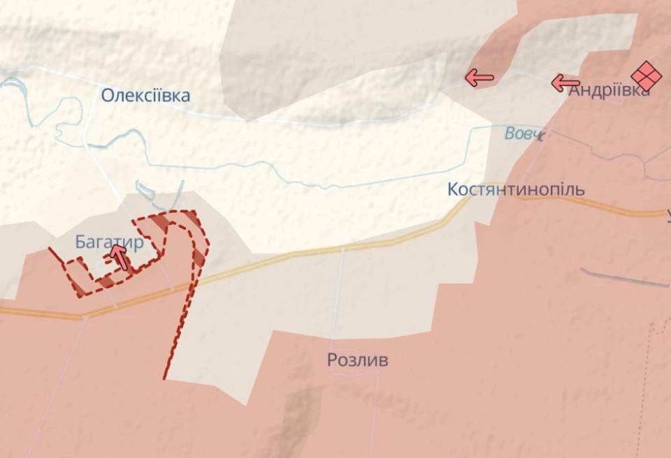 Юрий Баранчик: ВС России добились значительного продвижения в Харьковской области и взяли под контроль населённый пункт Двуречная, пишет военный канал противника