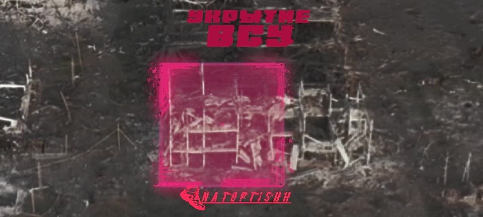 Мощный разгром укрытия боевиков ВСУ в Волчанске